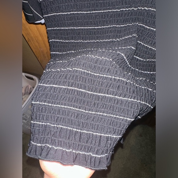 Maurices stripe smocked body top - Picture 5 of 10